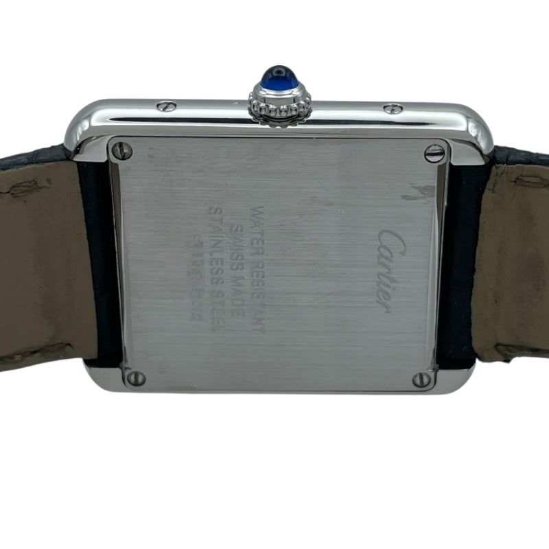 カルティエ Cartier タンク ソロ SM W5200005 シルバー SS クオーツ レディース 腕時計