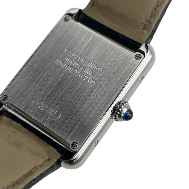 カルティエ Cartier タンク ソロ SM W5200005 シルバー SS クオーツ レディース 腕時計