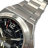 インターナショナルウォッチカンパニー IWC インヂュニア デュアルタイム IW324402 ブラック SS メンズ 腕時計