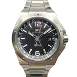 インターナショナルウォッチカンパニー IWC インヂュニア デュアルタイム IW324402 ブラック SS メンズ 腕時計
