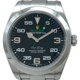 ロレックス ROLEX エアキング 116900 ブラック SS 自動巻き メンズ 腕時計