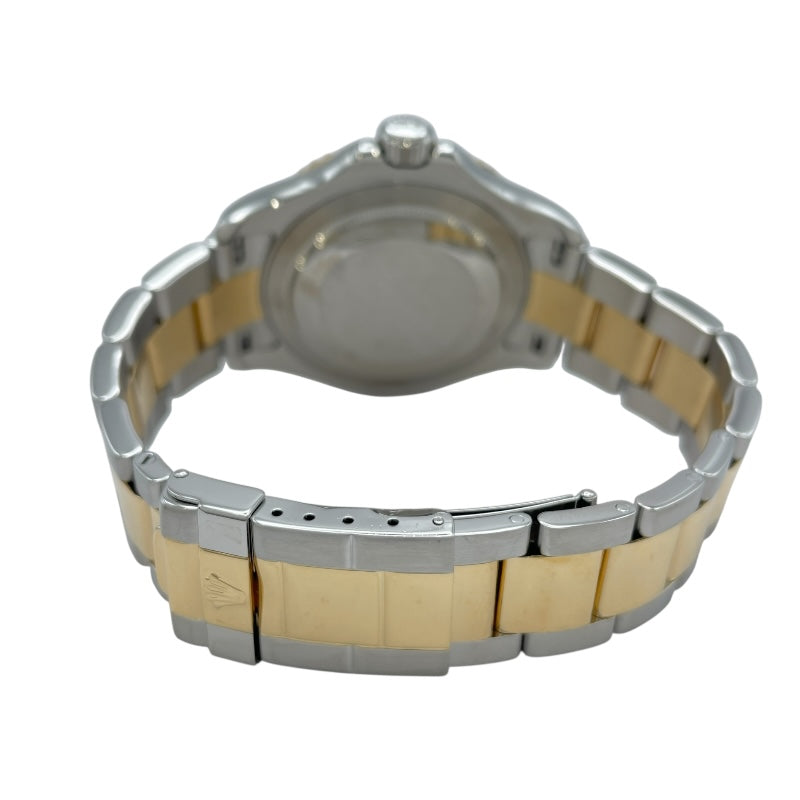 ロレックス ROLEX ヨットマスターブラックシェル 16623NC ブラックシェル K18/SS メンズ 腕時計