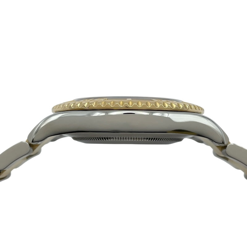 ロレックス ROLEX ヨットマスターブラックシェル 16623NC ブラックシェル K18/SS メンズ 腕時計
