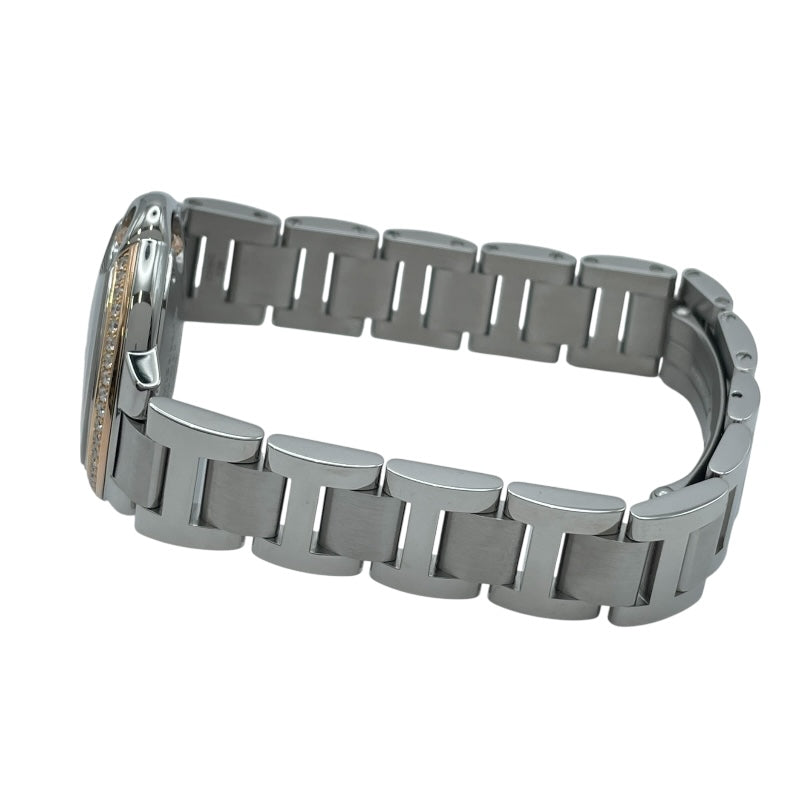 カルティエ Cartier バロンブルー ドゥカルティエ 33mm WE902080 シルバー PG/SS レディース 腕時計