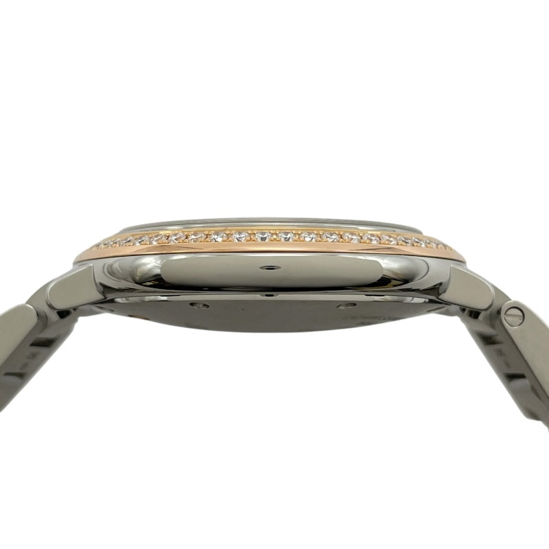 カルティエ Cartier バロンブルー ドゥカルティエ 33mm WE902080 シルバー PG/SS レディース 腕時計