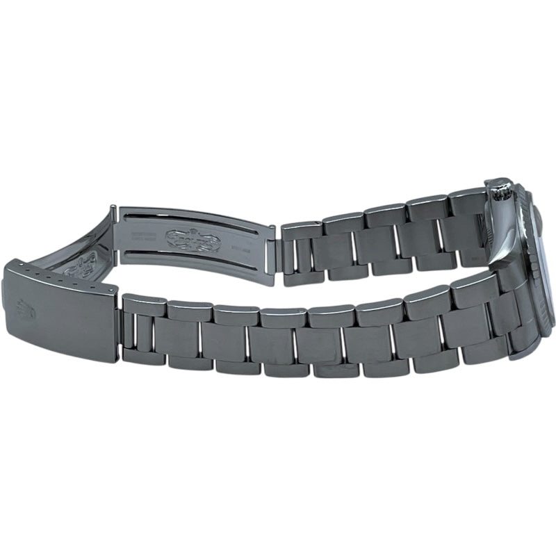 ロレックス ROLEX デイトジャスト タペストリー D番 16220 シルバー SS 自動巻き メンズ 腕時計