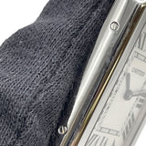 カルティエ Cartier タンク ソロ LM W1018355 シルバー SS クオーツ メンズ 腕時計