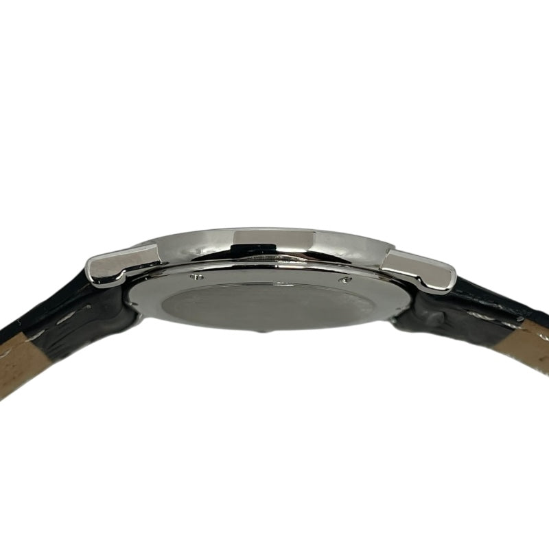 ショパール Chopard クラシック 16/93136 グレー Pt950/革ベルト（社外品） レディース 腕時計