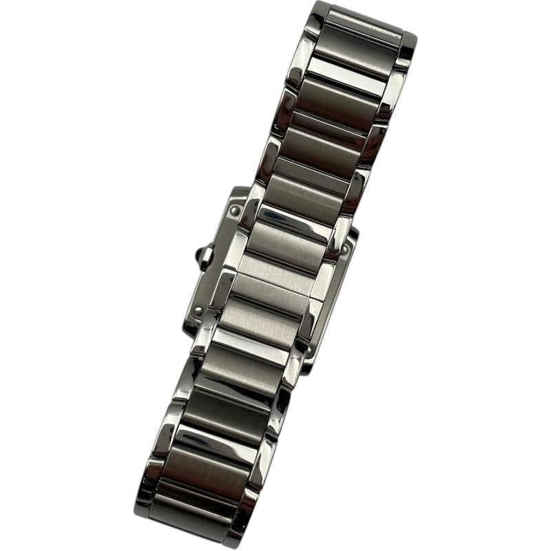 カルティエ Cartier タンクフランセーズSM W4TA0020 シルバー SS クオーツ レディース 腕時計