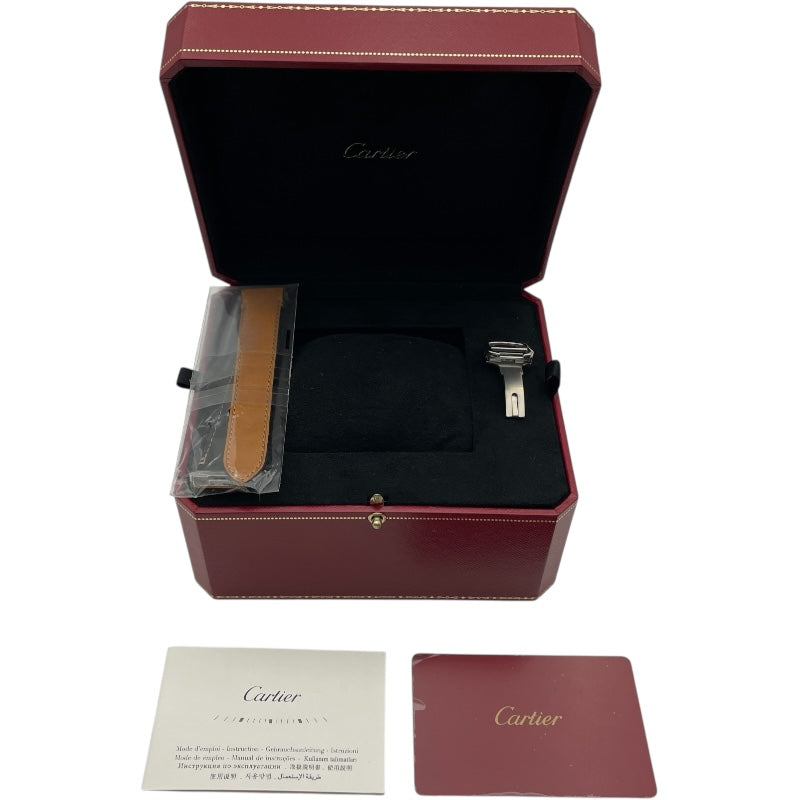 カルティエ Cartier サントスドゥカルティエMM WSSA0010 ホワイト SS メンズ 腕時計