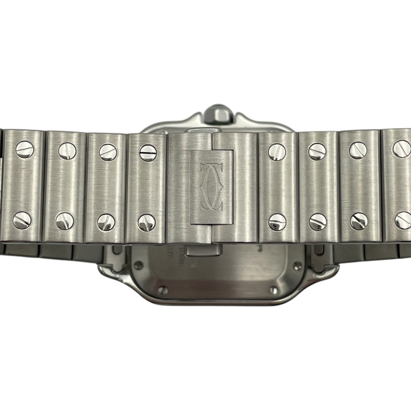 カルティエ Cartier サントスドゥカルティエMM WSSA0010 ホワイト SS メンズ 腕時計