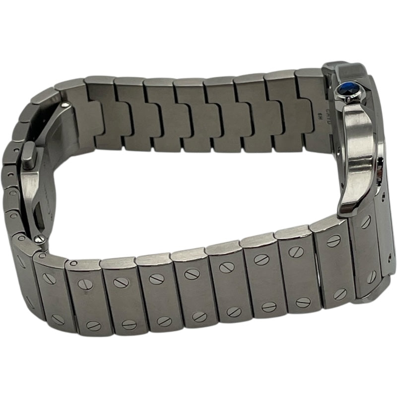 カルティエ Cartier サントスドゥカルティエMM WSSA0010 ホワイト SS メンズ 腕時計