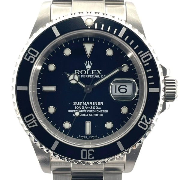 ロレックス ROLEX サブマリーナ 16610 ブラック SS 自動巻き メンズ 腕時計