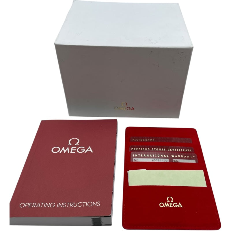 デビル プレステージ ホワイトシェル 4375.71 ホワイト SS/YG レディース 腕時計