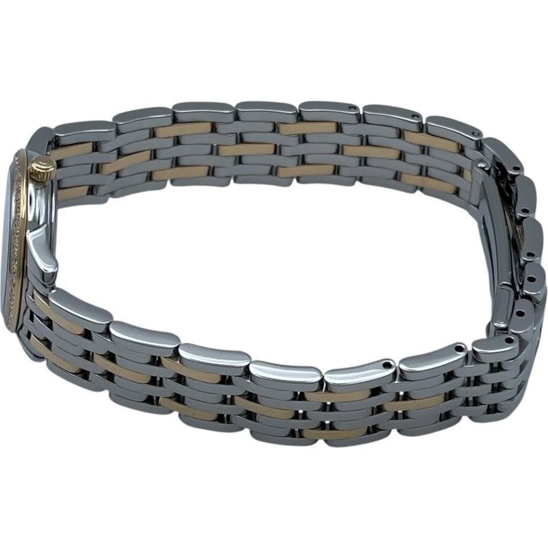 デビル プレステージ ホワイトシェル 4375.71 ホワイト SS/YG レディース 腕時計