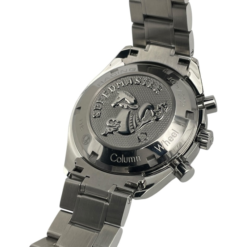 オメガ OMEGA スピードマスターレーシングコーアクシャルクロノメータークロノグラフ 326.30.40.50.01.002 ブラック SS メンズ 腕時計