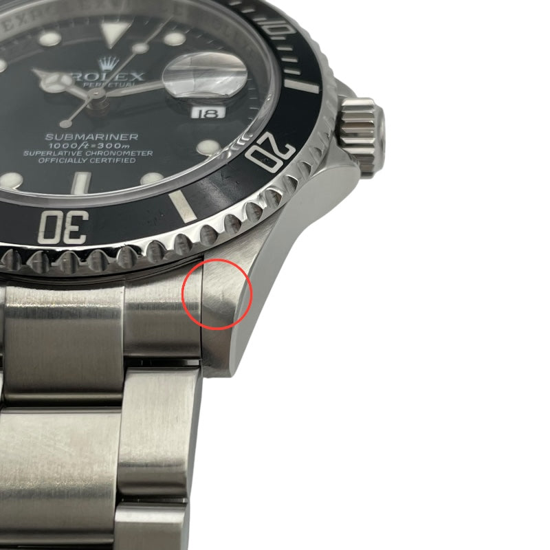 ロレックス ROLEX サブマリーナ 16610 ブラック SS 自動巻き メンズ 腕時計