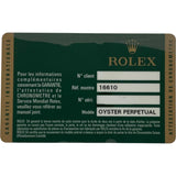 ロレックス ROLEX サブマリーナ 16610 ブラック SS 自動巻き メンズ 腕時計
