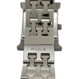 エルメス HERMES Hウォッチ HH1.210 ホワイト SS クオーツ レディース 腕時計