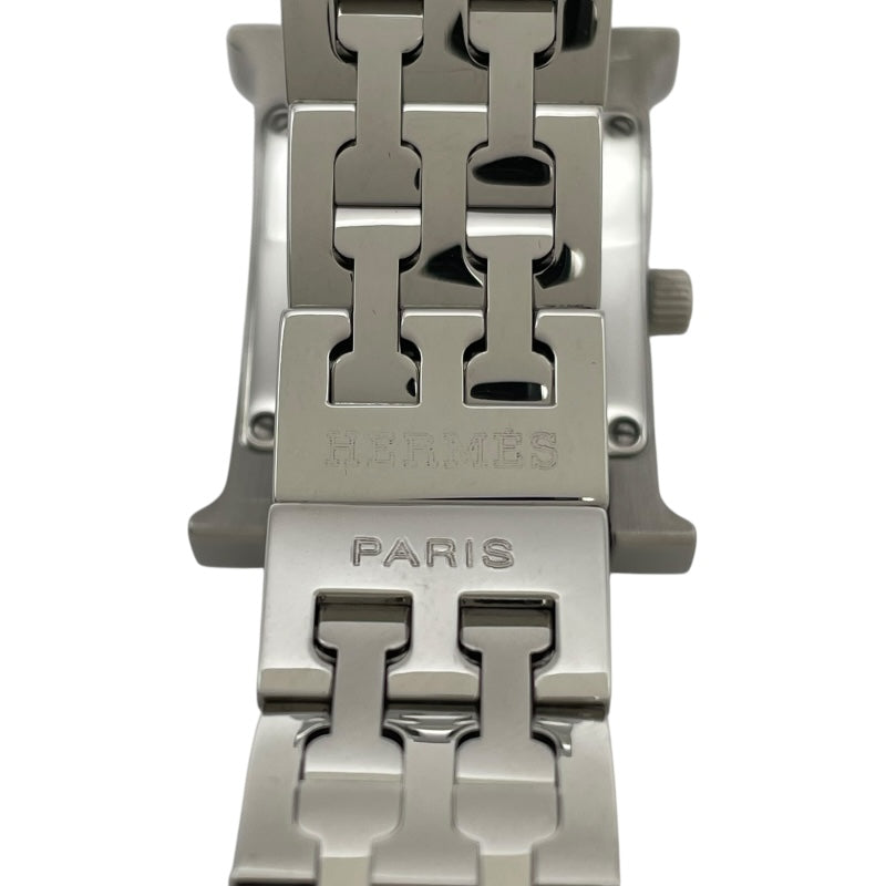 エルメス HERMES Hウォッチ HH1.210 ホワイト SS クオーツ レディース 腕時計