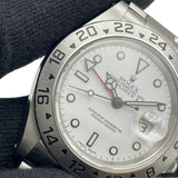 ロレックス ROLEX エクスプローラー2 K番 16570 ホワイト SS 自動巻き メンズ 腕時計