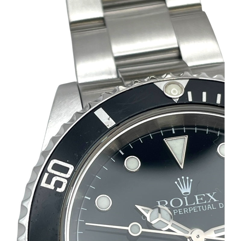 ロレックス ROLEX サブマリーナ 16610 ブラック SS メンズ 腕時計