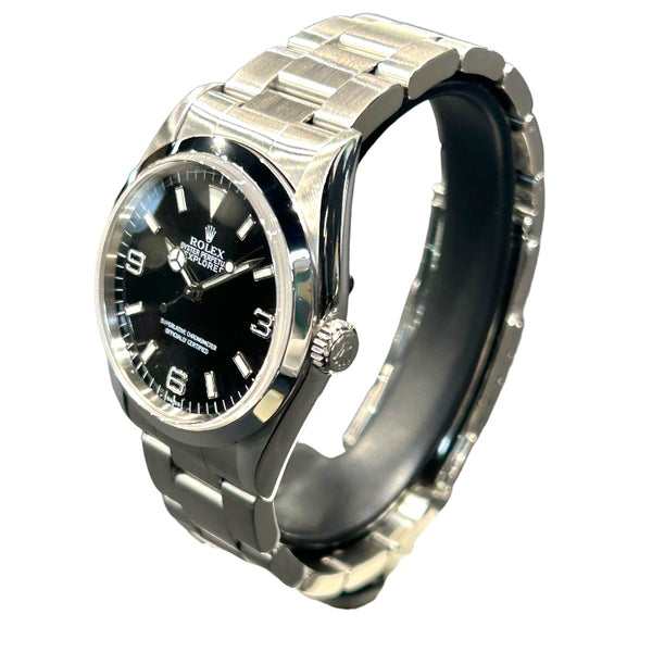 ロレックス ROLEX エクスプローラー1 14270 ブラック ステンレススチール SS メンズ 腕時計