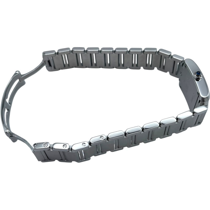 カルティエ Cartier タンクフランセーズ SM ブルーシェル W51034Q3 ブルー SS レディース 腕時計