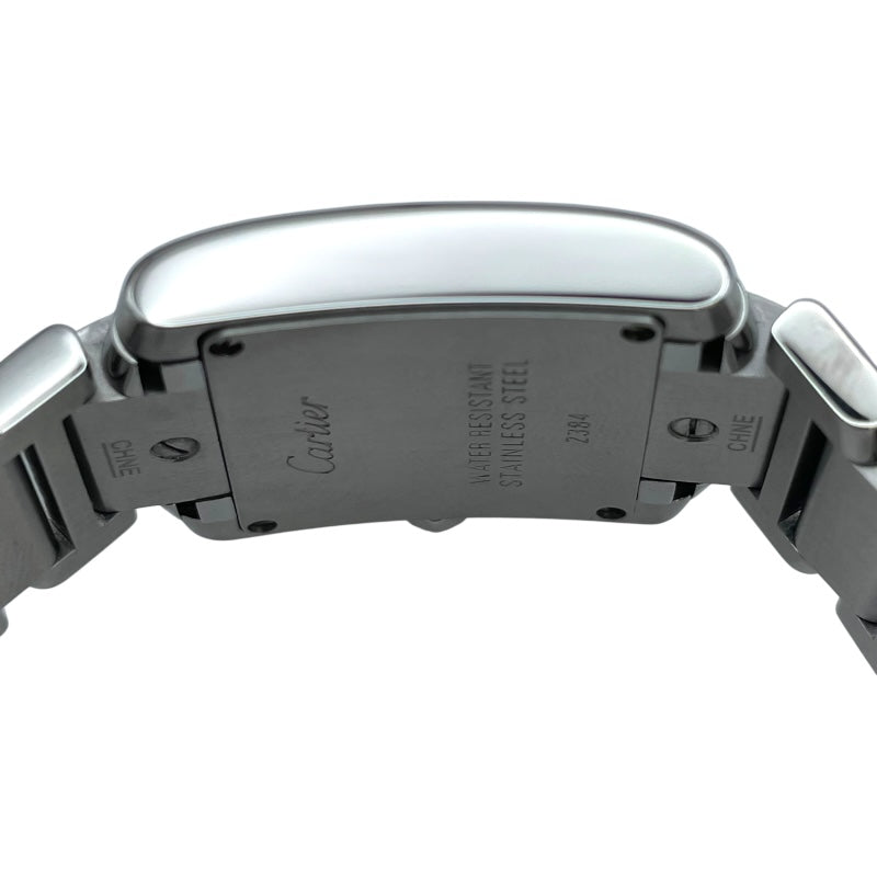 カルティエ Cartier タンクフランセーズ SM ブルーシェル W51034Q3 ブルー SS レディース 腕時計