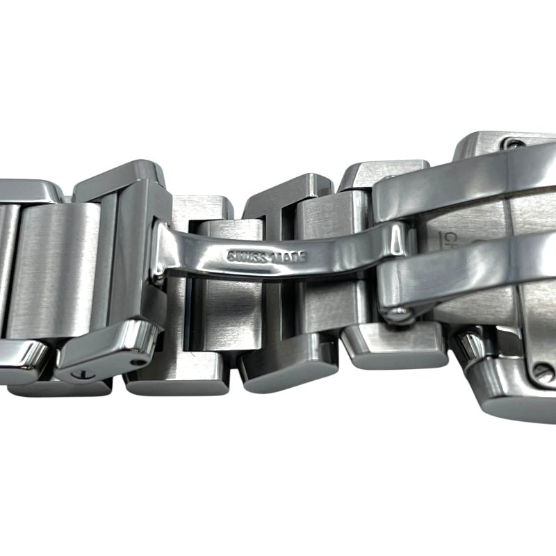 カルティエ Cartier タンクフランセーズ SM ブルーシェル W51034Q3 ブルー SS レディース 腕時計