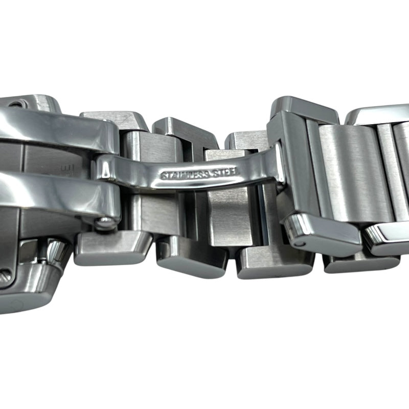 カルティエ Cartier タンクフランセーズ SM ブルーシェル W51034Q3 ブルー SS レディース 腕時計