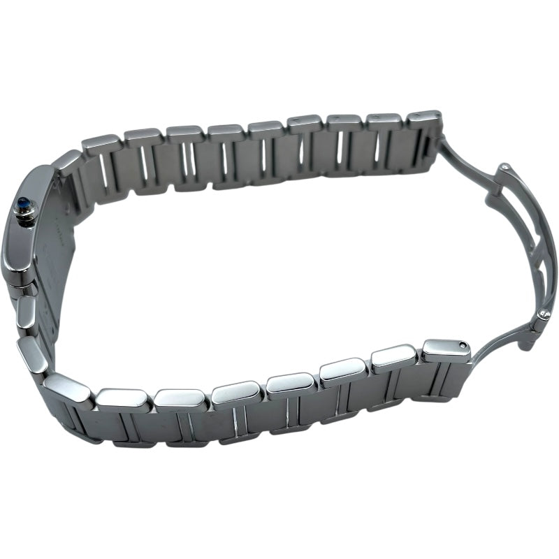 カルティエ Cartier タンクフランセーズ SM ブルーシェル W51034Q3 ブルー SS レディース 腕時計