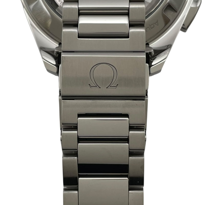 オメガ OMEGA シーマスター アクアテラ 150M コーアクシャル クロノメーター GMT クロノグラフ 231.10.43.52.06.001 グレー SS 自動巻き メンズ 腕時計