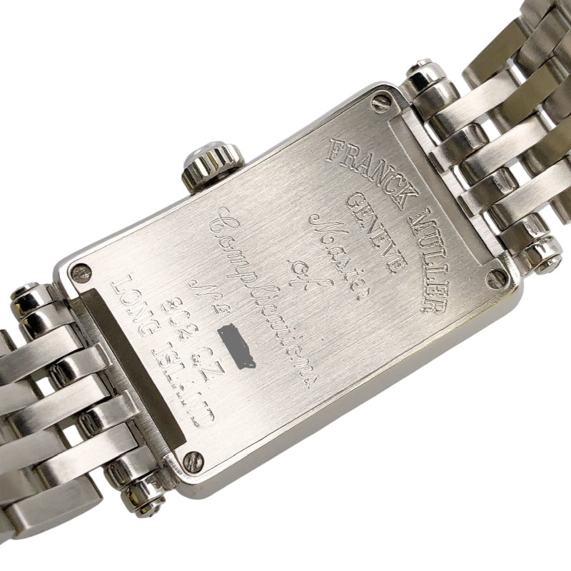 フランク・ミュラー FRANCK MULLER ロングアイランド プティ 802QZ SS レディース 腕時計