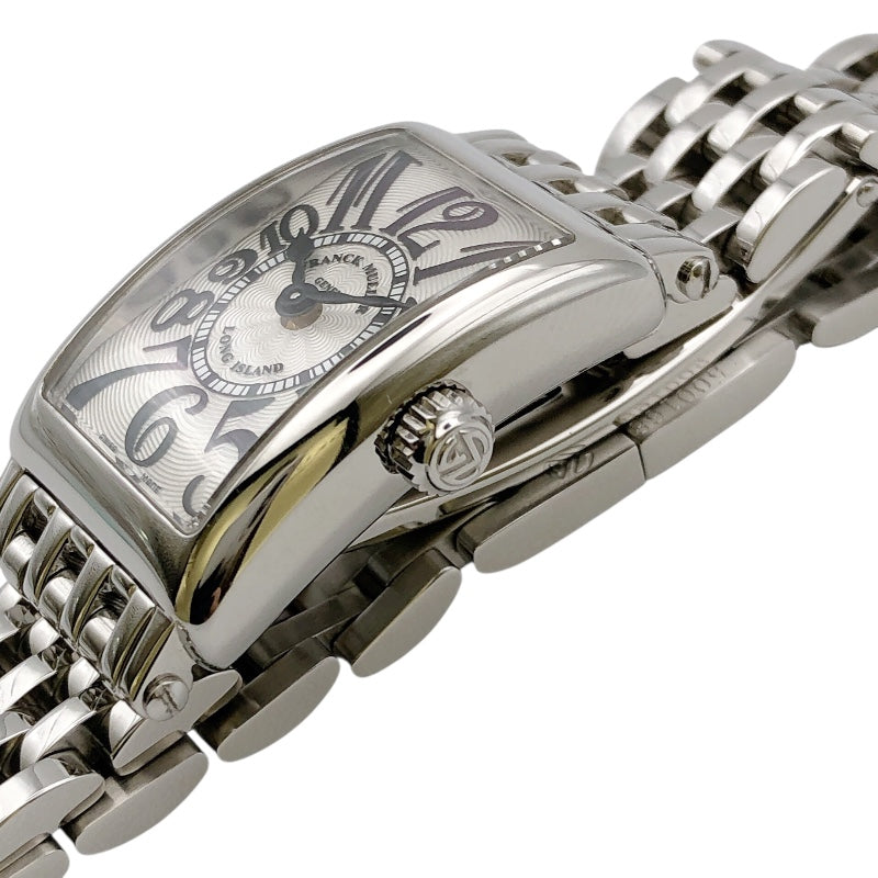 フランク・ミュラー FRANCK MULLER ロングアイランド プティ 802QZ SS レディース 腕時計