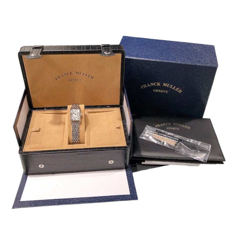 フランク・ミュラー FRANCK MULLER ロングアイランド プティ 802QZ SS レディース 腕時計