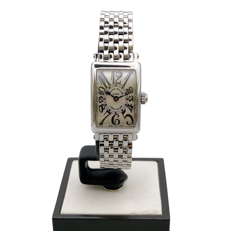 フランク・ミュラー FRANCK MULLER ロングアイランド プティ 802QZ SS レディース 腕時計