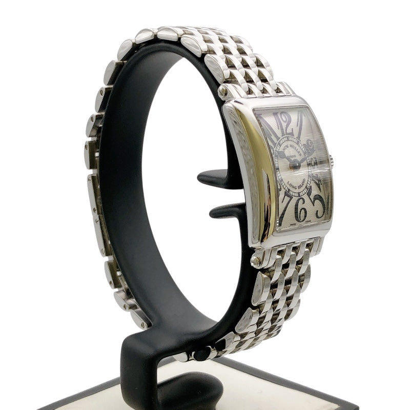 フランク・ミュラー FRANCK MULLER ロングアイランド プティ 802QZ SS レディース 腕時計