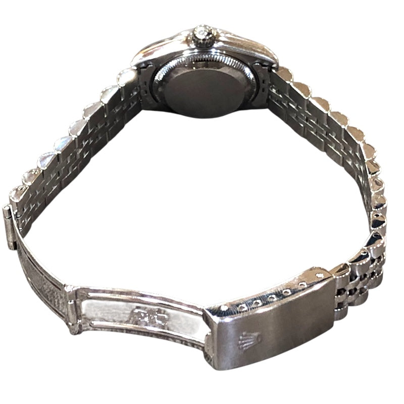 ロレックス ROLEX デイトジャスト 79174 ブラック WG/SS レディース 腕時計