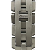 カルティエ Cartier タンクフランセーズ SM W51008Q3 アイボリー SS クオーツ レディース 腕時計