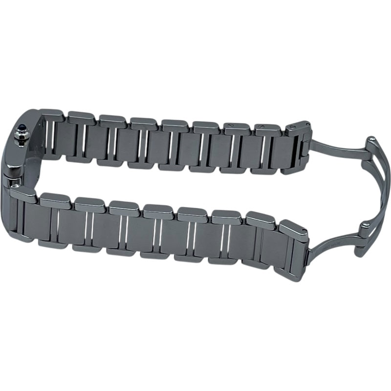 カルティエ Cartier タンクフランセーズ SM W51008Q3 アイボリー SS クオーツ レディース 腕時計