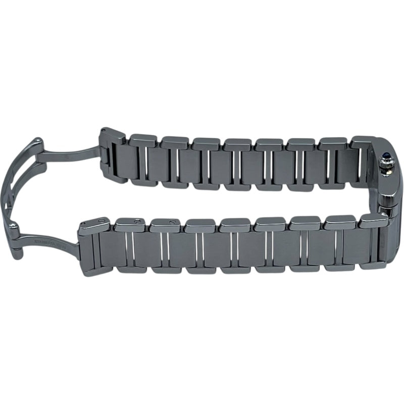 カルティエ Cartier タンクフランセーズ SM W51008Q3 アイボリー SS クオーツ レディース 腕時計