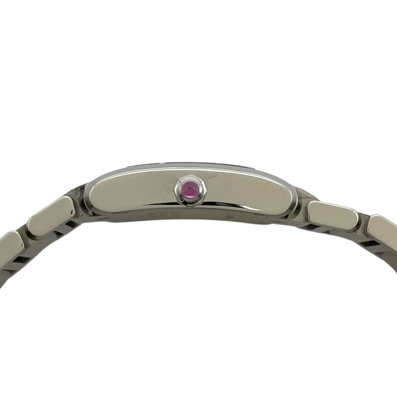 カルティエ Cartier タンク フランセーズ SM W51028Q3 ピンクシェル SS クオーツ レディース 腕時計