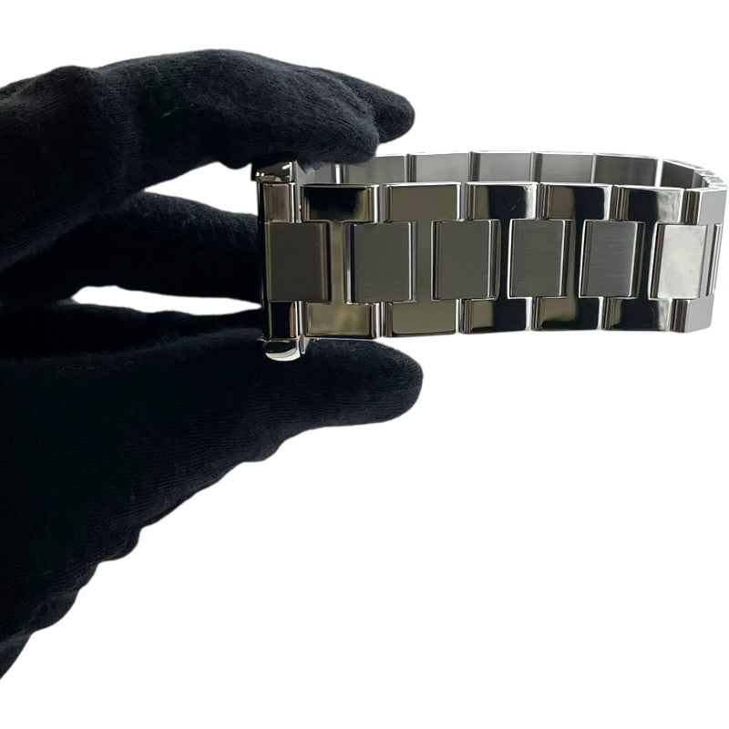 カルティエ Cartier タンクソロ XL W5200028 ホワイト SS 自動巻き メンズ 腕時計