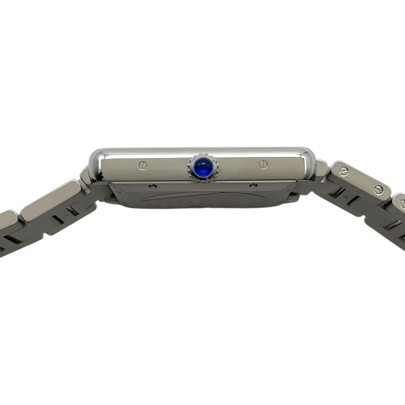 カルティエ Cartier タンクソロ XL W5200028 ホワイト SS 自動巻き メンズ 腕時計