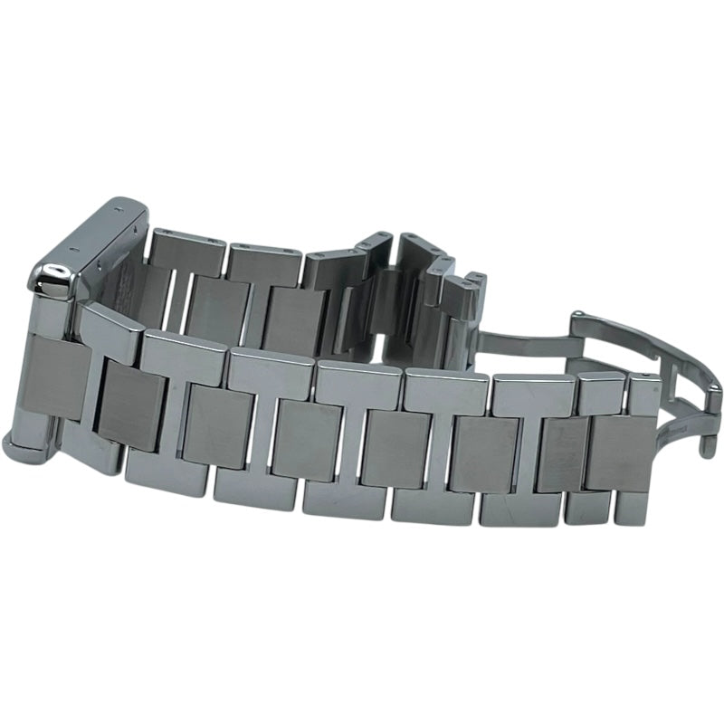 カルティエ Cartier タンクソロ XL W5200028 ホワイト SS 自動巻き メンズ 腕時計