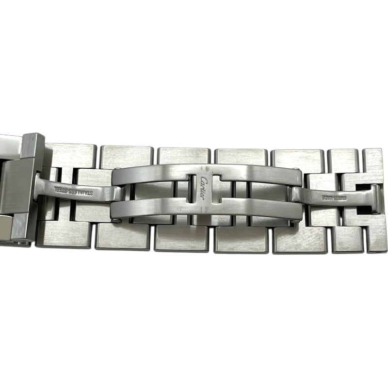 カルティエ Cartier タンクソロ XL W5200028 ホワイト SS 自動巻き メンズ 腕時計