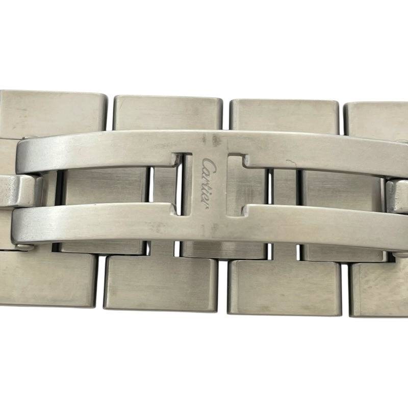 カルティエ Cartier タンクソロ XL W5200028 ホワイト SS 自動巻き メンズ 腕時計