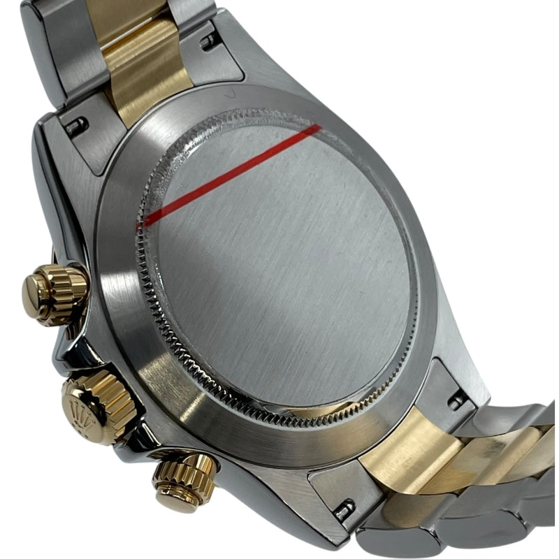 ロレックス ROLEX コスモグラフ・デイトナ ランダムシリアル 116523 ホワイト/ブラック K18YG/SS 自動巻き メンズ 腕時計