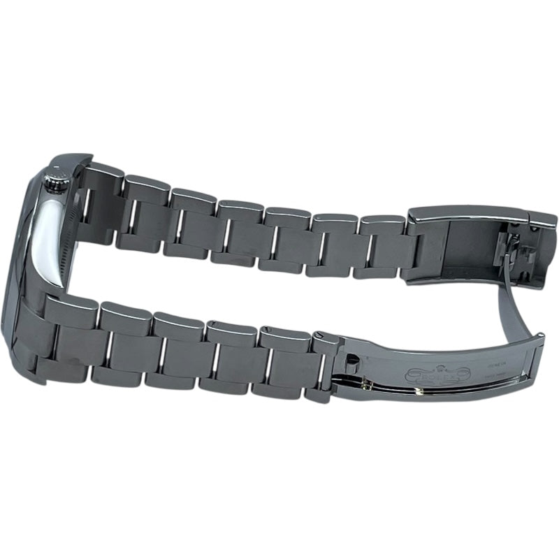 ロレックス ROLEX オイスターパーペチュアル 39 ダークロジウム 114300 ダークロジウム ステンレス 自動巻き メンズ 腕時計